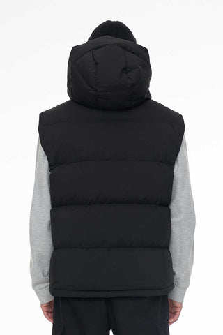 MENS BLOCK DOWN VEST BLACK