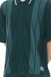 KNIT SHIRT GOLF GREEN