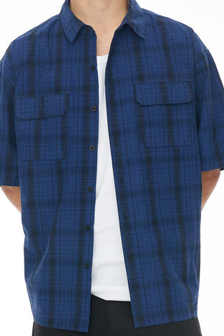 MECH SHIRT BLUE CHECK