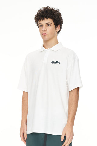 PIQUE SS POLO/BALLSY CHALK