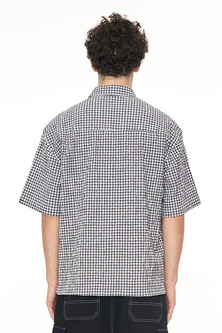 CROSBY SS SHIRT BLACK/IVORY