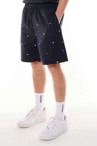 CHEERS RELAX SHORT NAVY/WHITE