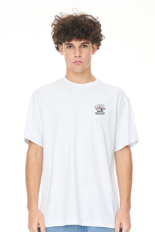 MENS SUP TEE/CHRISTCHURCH WHITE