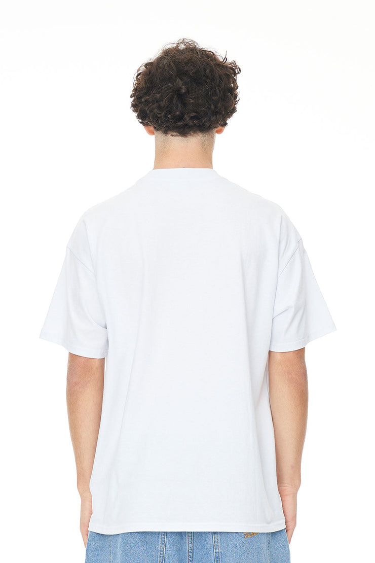 BLOCK TEE 220/DEGREE WHITE