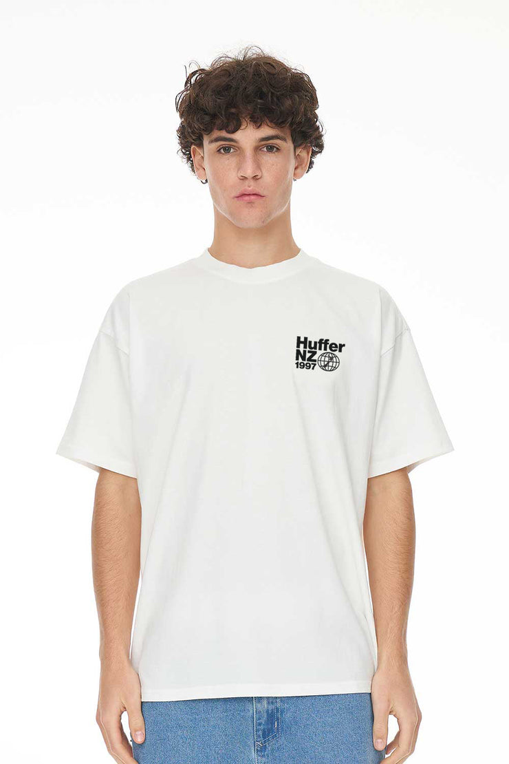 MENS FREE TEE/HFR NZ WHITE