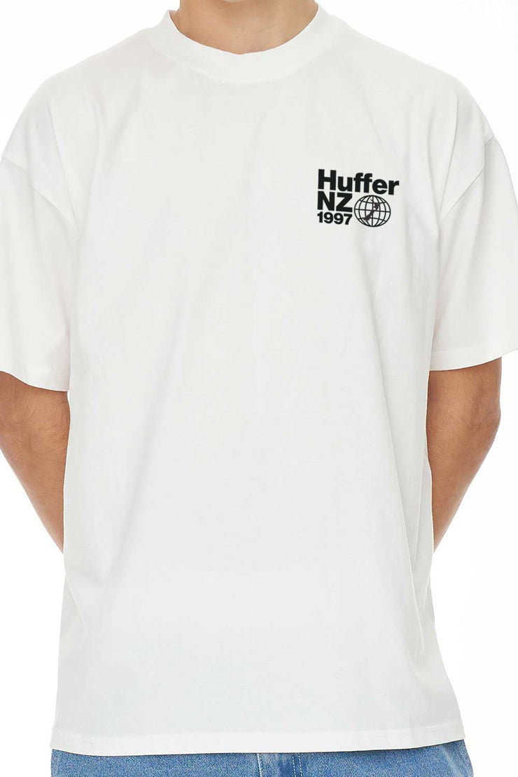 MENS FREE TEE/HFR NZ WHITE