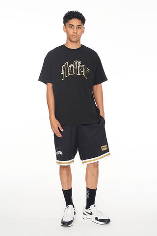 BLOCK TEE 220/THE DON BLACK/GOLD