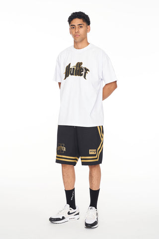 BLOCK TEE 220/THE DON WHITE/GOLD