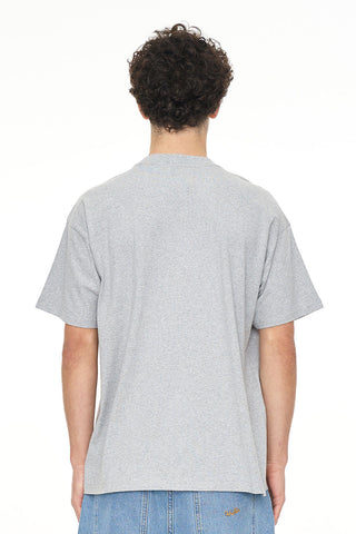 BLOCK TEE 220/WORTHY GREY MARLE