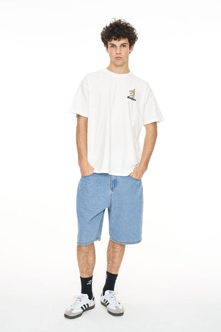 BLOCK TEE 220/SPLITTY TIME CHALK