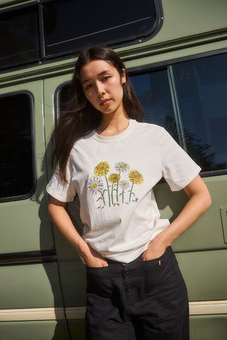 CLASSIC TEE 170/DAISY CHAIN CHALK