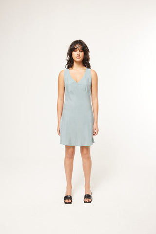 DRIFT SHIFT DRESS AQUA