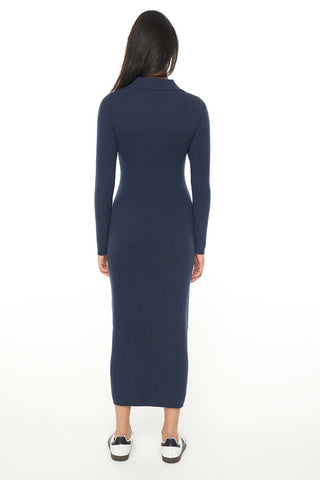 ALEXIA KNIT DRESS NAVY