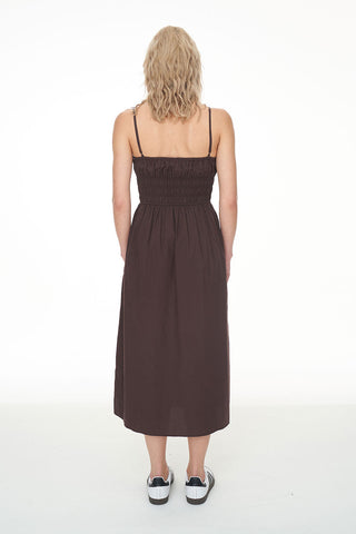 CRUISE EDEN MIDI DRESS CACAO