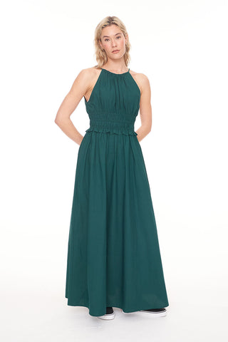 CRUISE JEANNE MAXI DRESS JEWEL GREEN