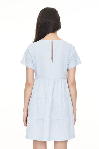 CRUISE MILLY DRESS BLUE HAZE/CHALK