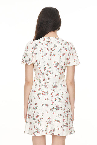 LALISA CLEO MINI DRESS MULTI FLORAL