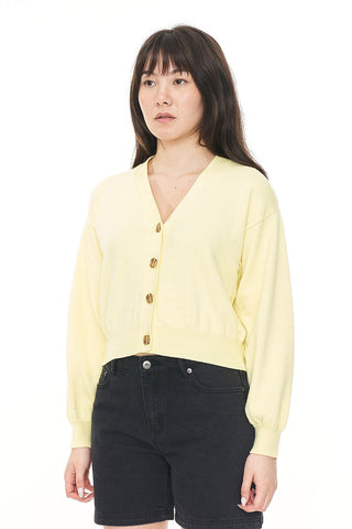 BIBI KNIT CARDIGAN LIMONCELLO