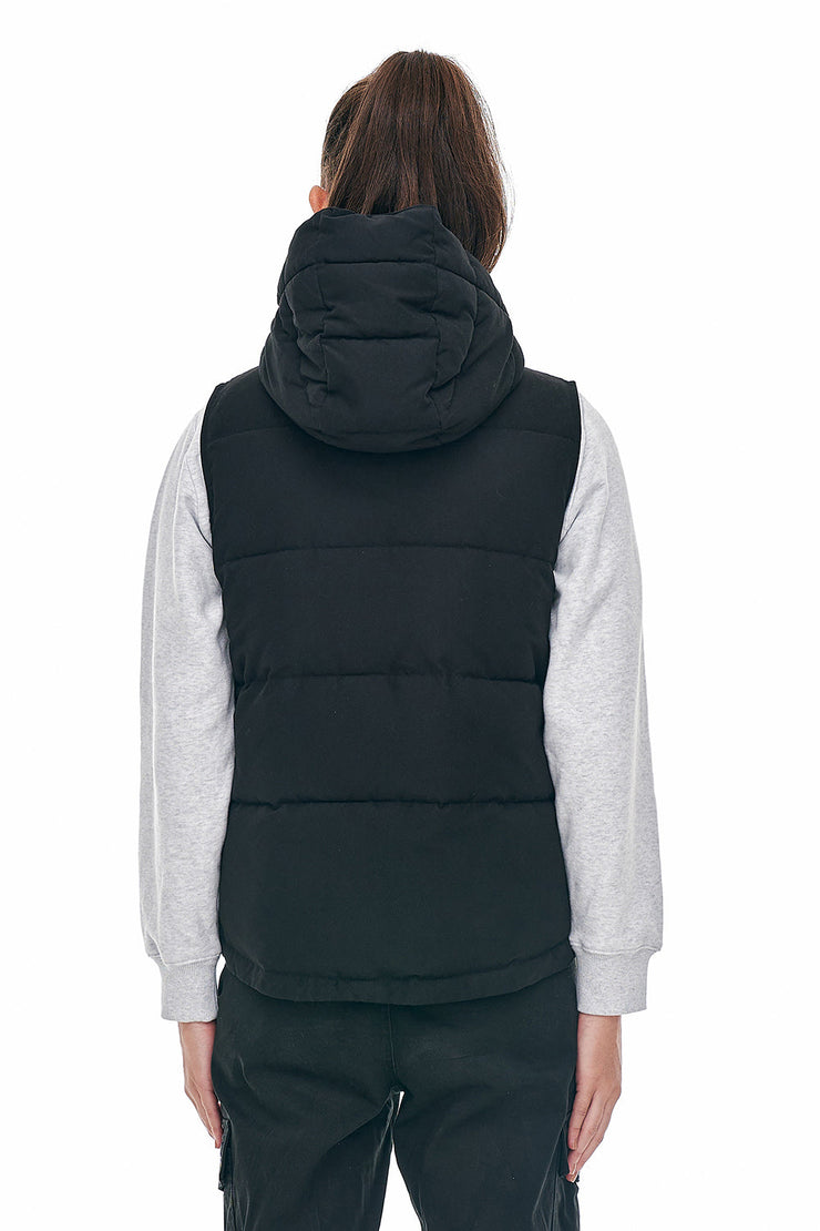 WMNS HUFFER PUFFER VEST BLACK