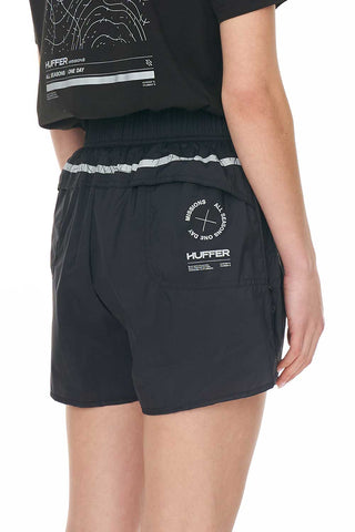 ADVANCE RUN SHORT BLACK