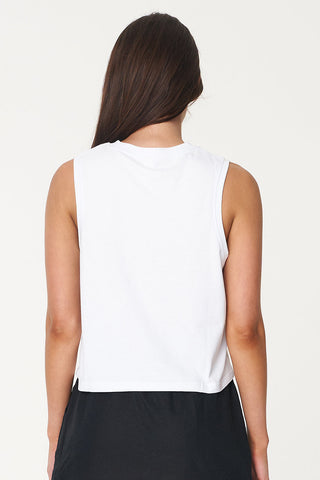 THEA TANK/CHAINED WHITE