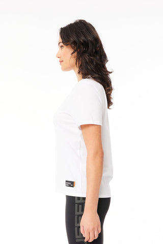 WMNS TECH TEE/SOUTHERN ALPS WHITE