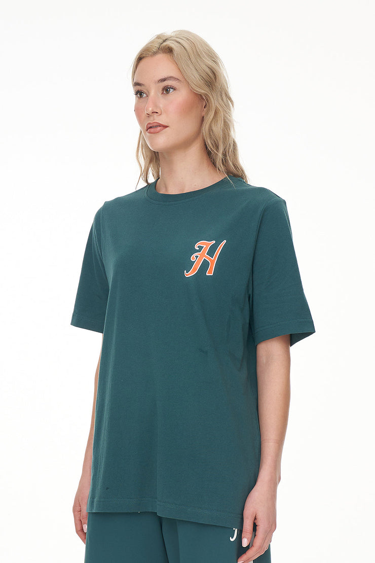 RELAX TEE/DIAMOND FIELD GREEN