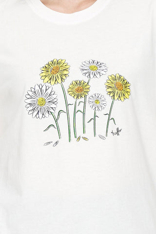 CLASSIC TEE 170/DAISY CHAIN CHALK