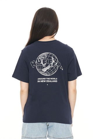 CLASSIC TEE 170/FLIGHT PLAN NAVY