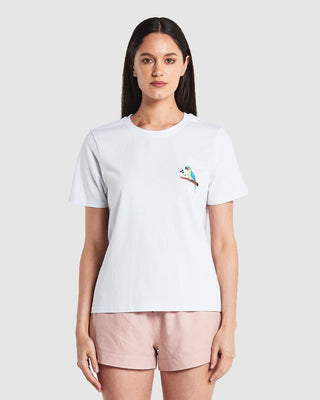 WMNS STELLA TEE/MACAW WHITE