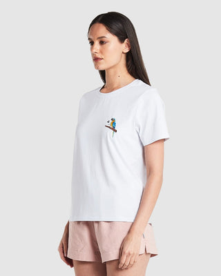 WMNS STELLA TEE/MACAW WHITE