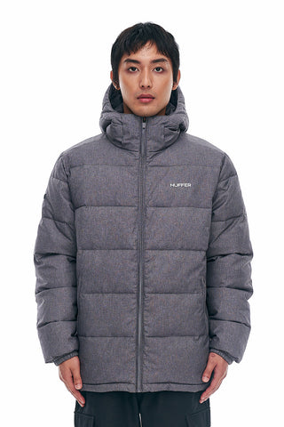 MENS HUFFER PUFFER JKT HRGBONE GREY