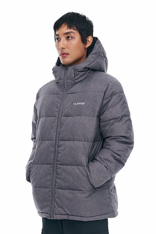 MENS HUFFER PUFFER JKT HRGBONE GREY