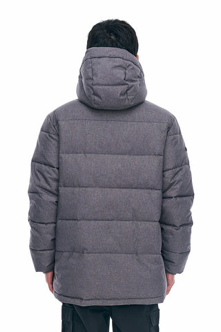 MENS HUFFER PUFFER JKT HRGBONE GREY